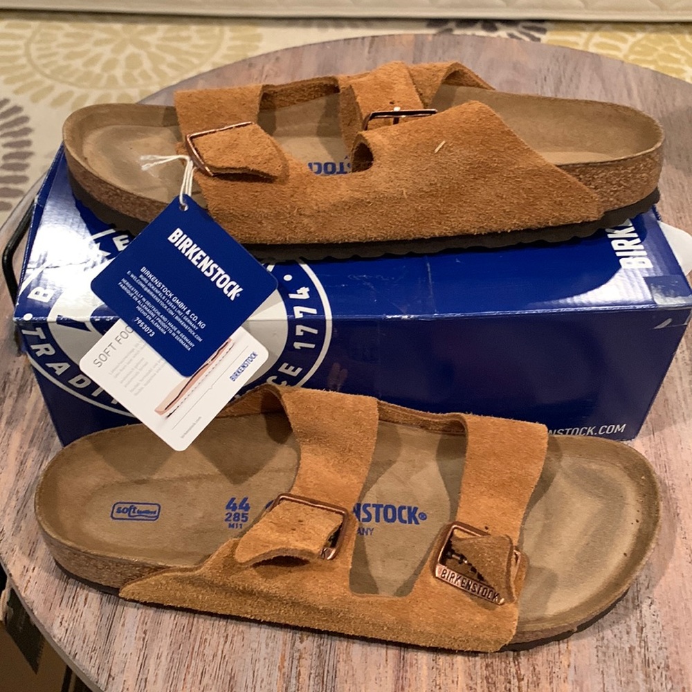 Birkenstock Arizona Bs mink SOFT FOOTBED asst jg